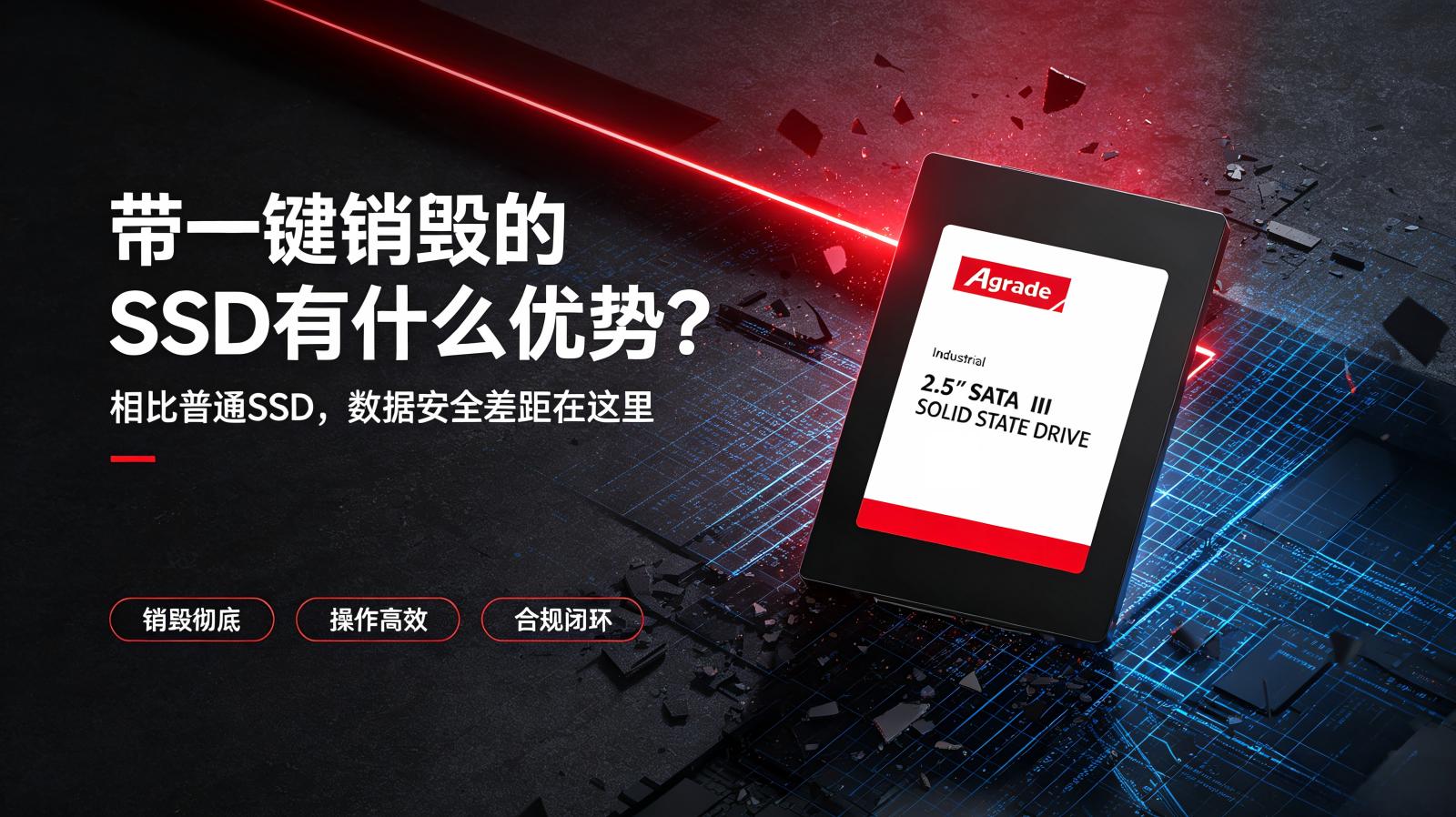 帶一鍵銷毀的SSD有什么優勢?相比普通SSD差距詳解