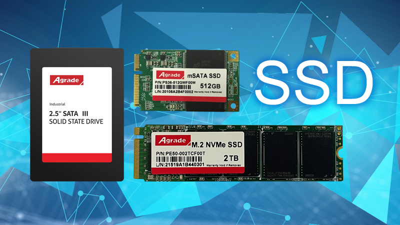 全面分析SATA、mSATA、M.2、NVMe M.2四種SSD固態硬盤