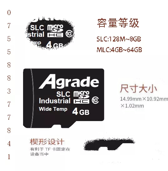 Agrade睿達(dá)工業(yè)級(jí)TF卡