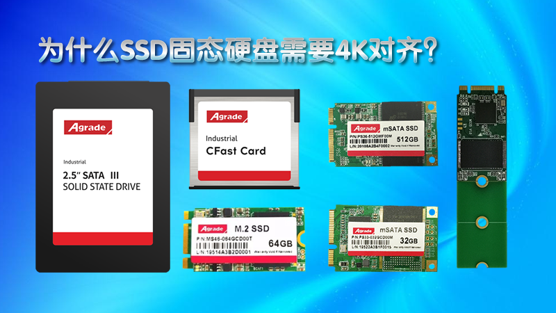 Agrade帶你更加了解固態(tài)硬盤的4K